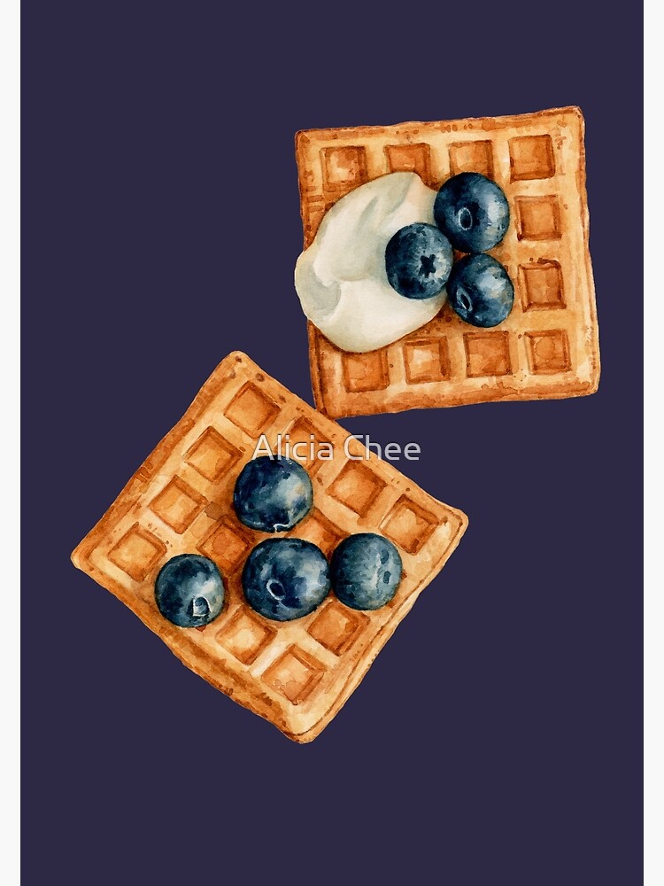 Healthy Blueberries and Raspberries Granola Yogurt Parfait | Poster