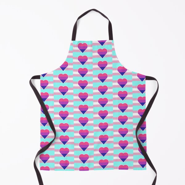 Item preview, Transgender Pride Flag with Bisexual/Biromantic Heart designed and sold by DisneyFanatic23.