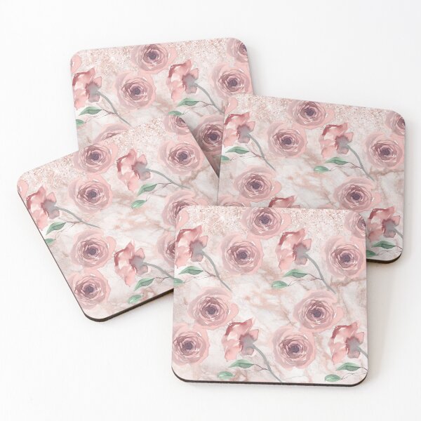 Item preview, Blush Roses on Marble designed and sold by aprincessinsp.