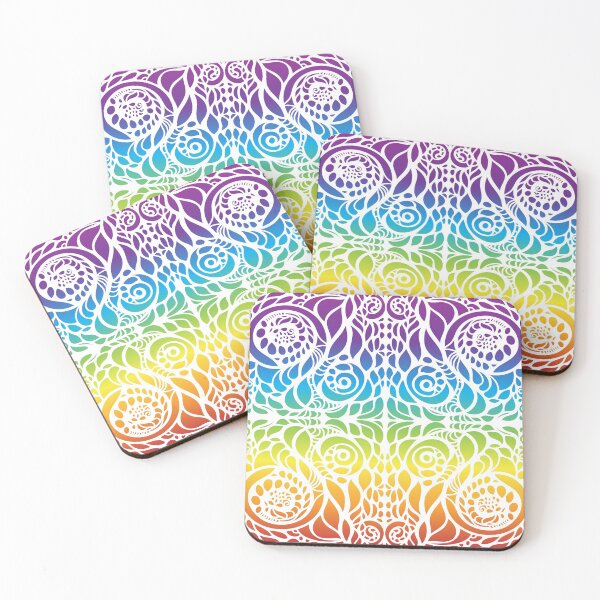 Item preview, Pattern Chakra Colors Background - 08 designed and sold by serenaking.