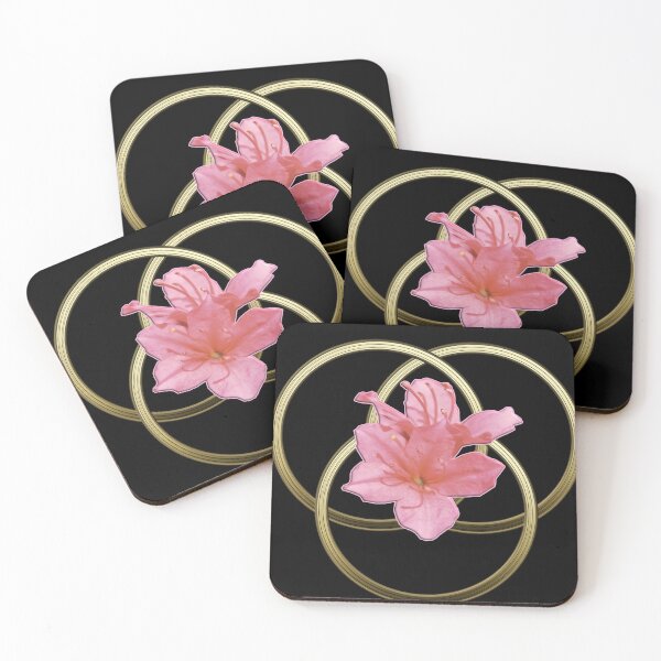 Item preview, Triquetra, Celtic Trinity Knot with Azalea,Faith. Hope, Love designed and sold by Digitalcrone.