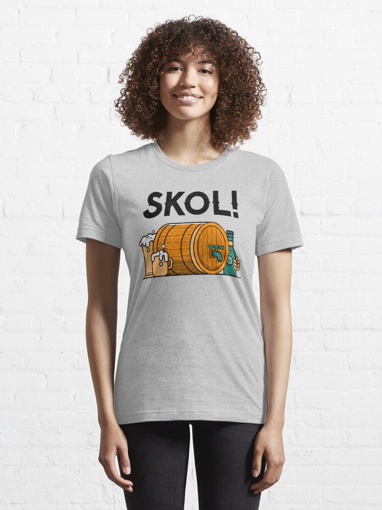 Skol Vikings Helmet Essential T-Shirt for Sale by originalnickb