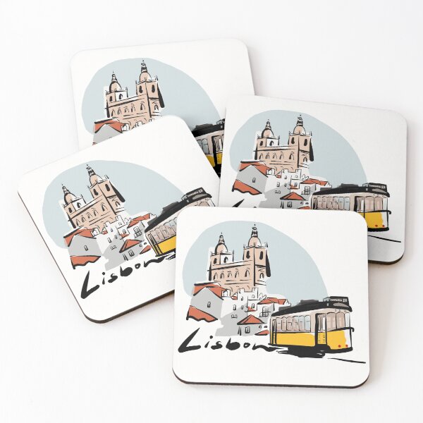 Item preview, Lisbon Illustration | Portugal designed and sold by Covo Studio.