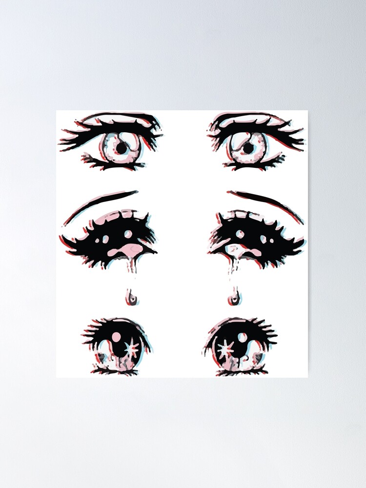 Anime Eyes Poster by CygniProxima