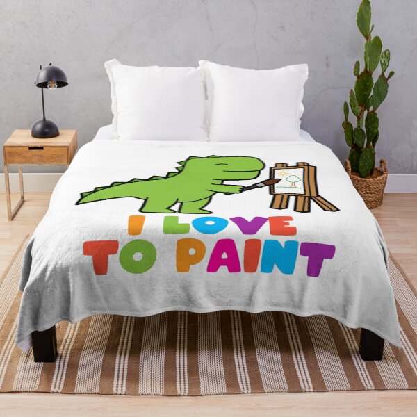 Item preview, I love to paint T-Rex designed and sold by nmdesigns1.