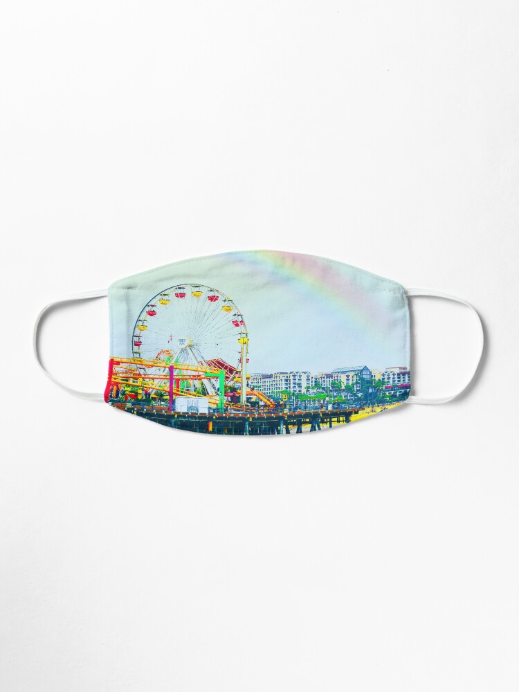 Alternate view of Santa Monica pier Mask