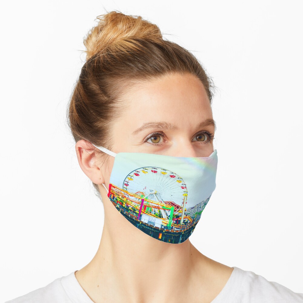 Santa Monica pier Mask