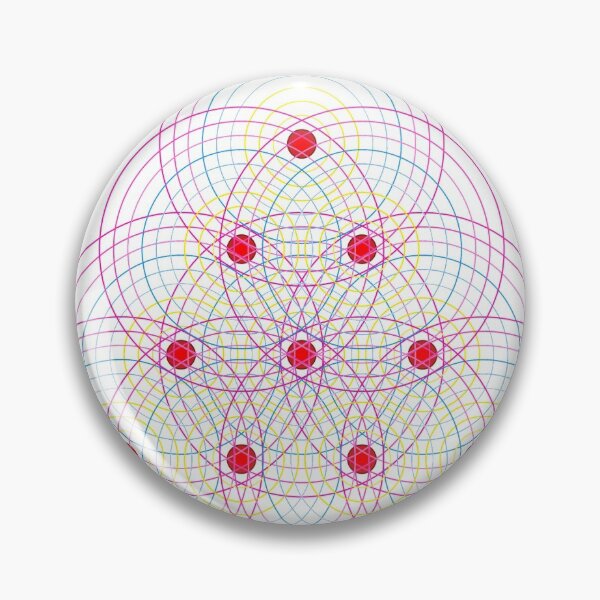 Item preview, Tetractys - 90 Circles - Seed of Life designed and sold by GuyBlank.