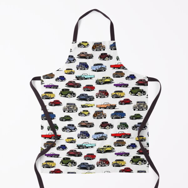 Item preview, Vintage Cars Photo Illustrations Random Pattern designed and sold by judgeart.