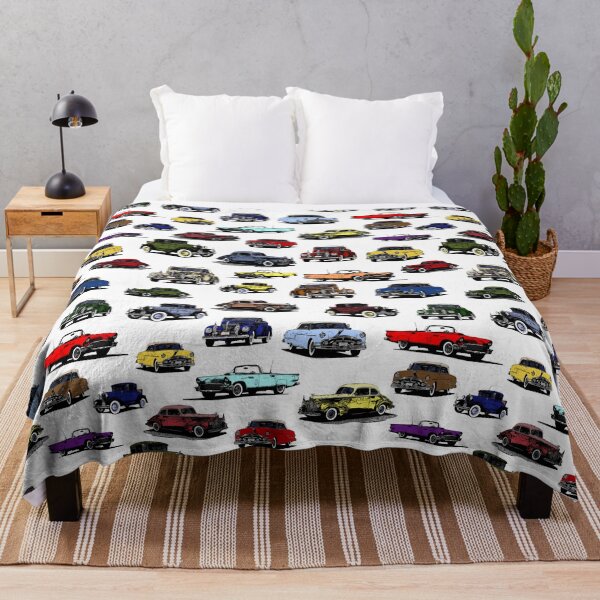 Item preview, Vintage Cars Photo Illustrations Random Pattern designed and sold by judgeart.