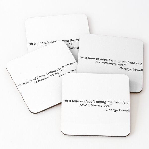 Item preview, Cita de George Orwell sobre la verdad designed and sold by WilliamPaterson.