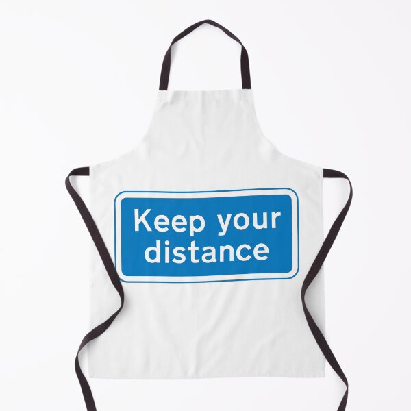 Item preview, Keep Your Distance - UK Motorway Sign designed and sold by WilliamsonMedia.