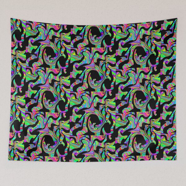 Item preview, waves designed and sold by rainbowstencil.