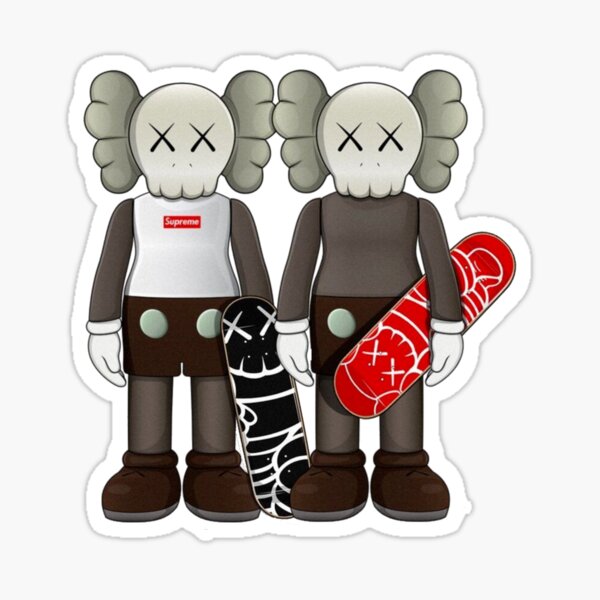 Kaws Stickers Redbubble