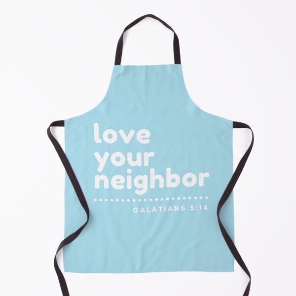 Item preview, Love Your Neighbor Bible Verse designed and sold by faithprints.