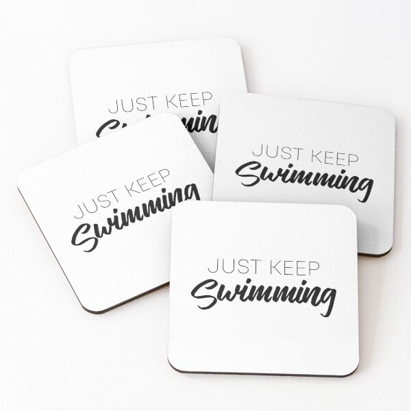 Item preview, Just Keep Swimming designed and sold by quoteedesigns.