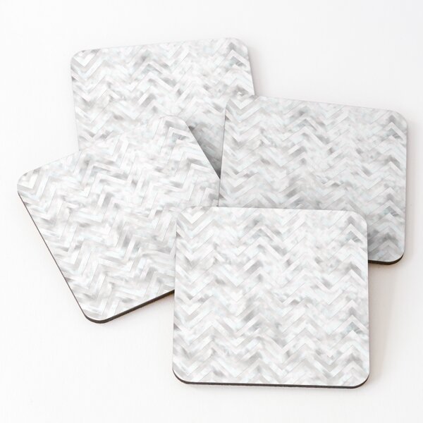 Item preview, Mother of Pearl Zig Zag Pattern designed and sold by WisdomInspired.