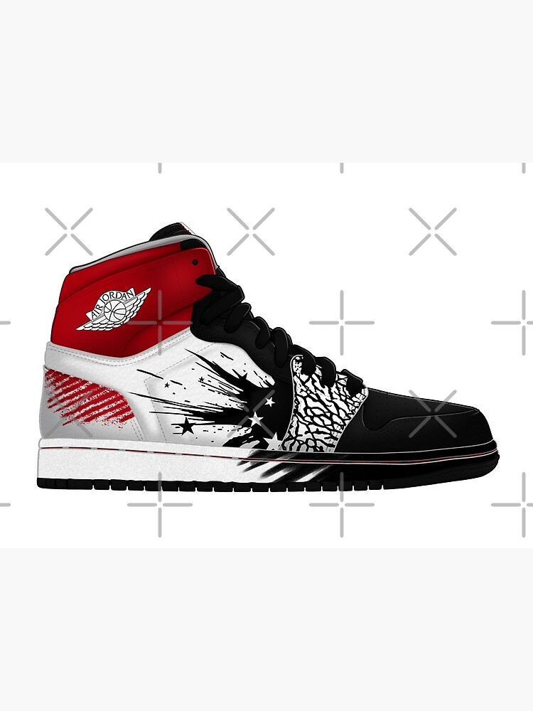 Concept art of Nike air Jordan 1 in the future 