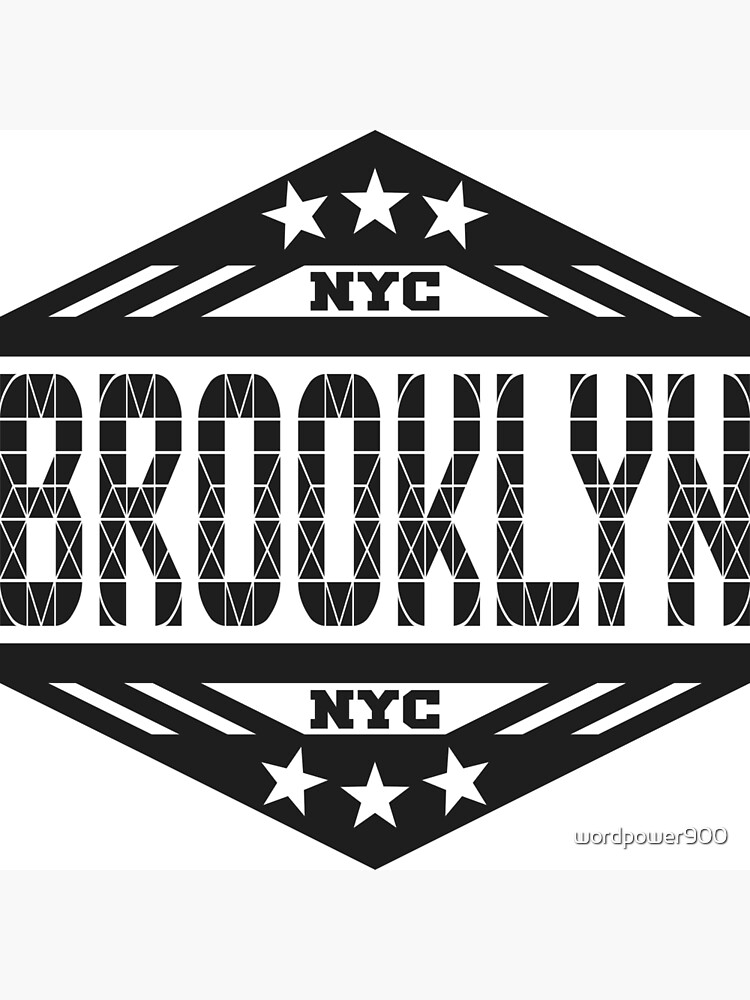 Disover Brooklyn Premium Matte Vertical Poster