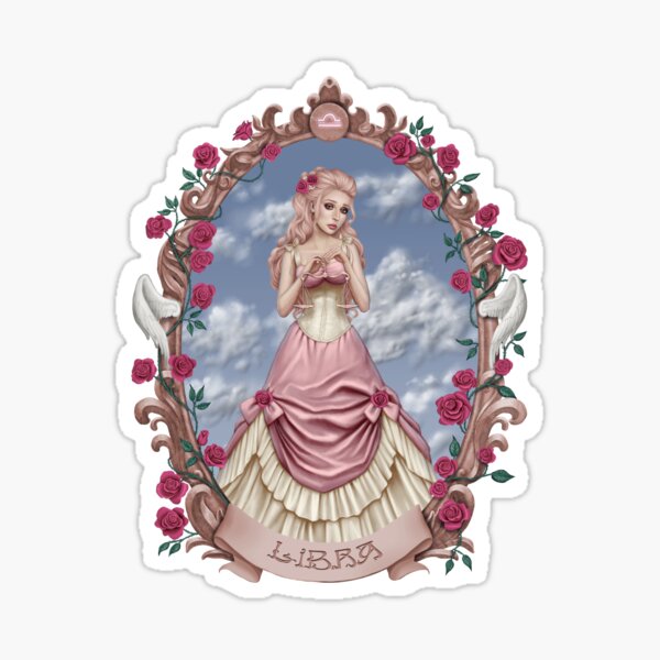 Sad Zodiac - Libra Sticker