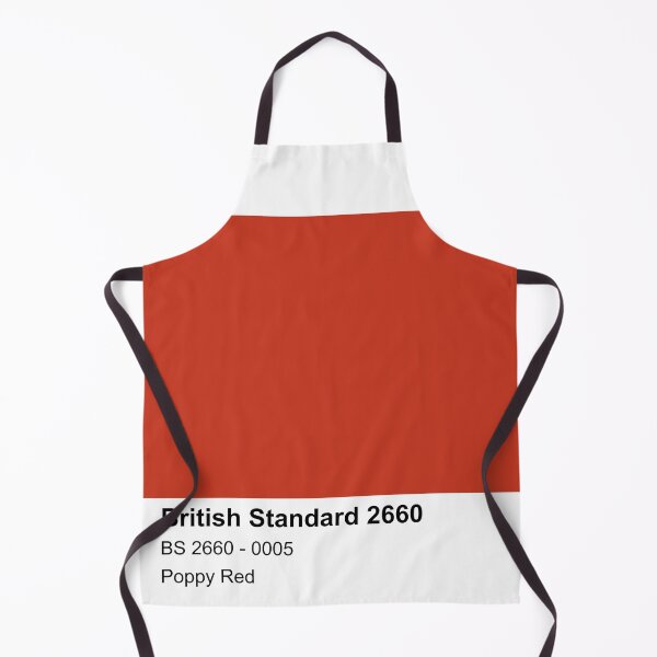 Item preview, Poppy Red British Standard 0005 Colour Swatch designed and sold by mwcannon.