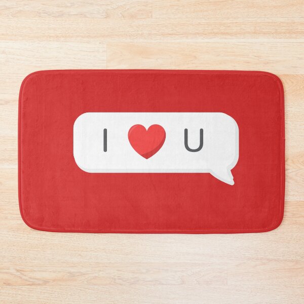 Item preview, I Love You Message Emoji designed and sold by WilliamsonMedia.