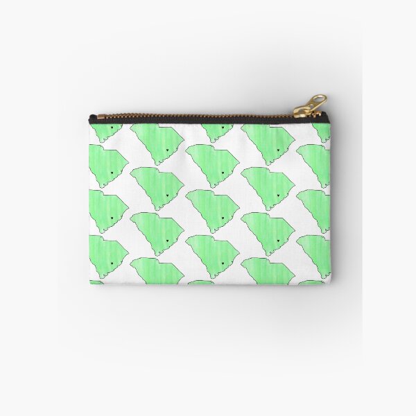 Item preview, Mint Green Watercolor South Carolina Berkeley County Heart designed and sold by Delaneymaybe.