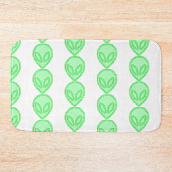 Item preview, Neon green alien sticker! ;) designed and sold by Hiya There!.