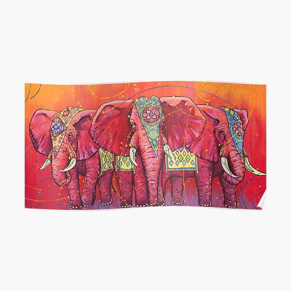 Posters De Elefantes Redbubble - roblox adoptarme legendario neon volar ride jirafa articulo