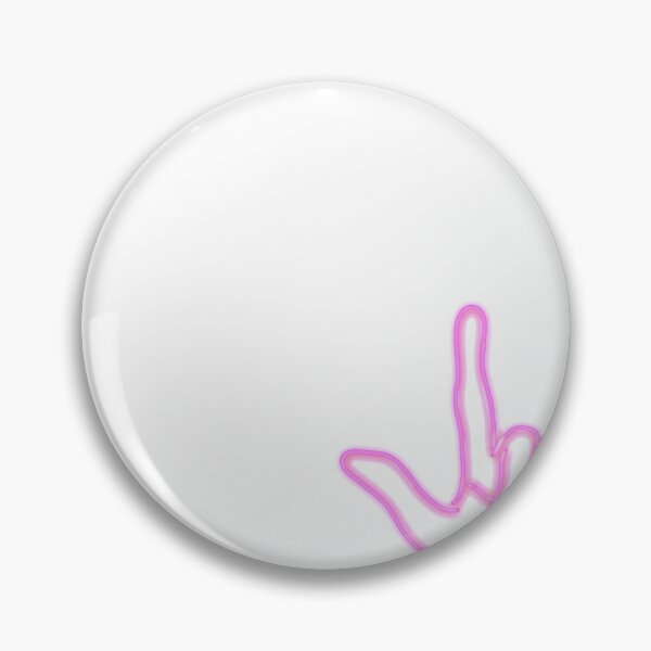Item preview, Neon pink yolo hand sticker! ;) designed and sold by Hiya There!.