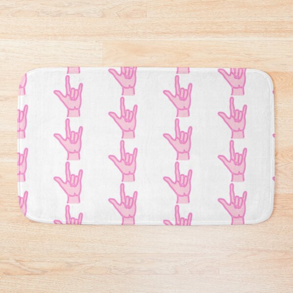 Item preview, Neon pink yolo hand sticker! ;) designed and sold by Hiya There!.