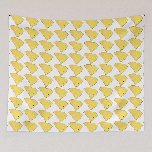 Item preview, Yellow Watercolor South Carolina Berkeley County Heart designed and sold by Delaneymaybe.