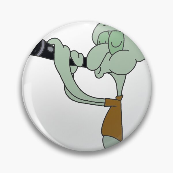 Item preview, Musical Squidward designed and sold by stickersbylaurt.