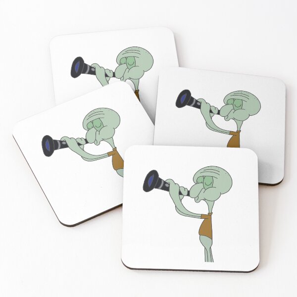 Item preview, Musical Squidward designed and sold by stickersbylaurt.