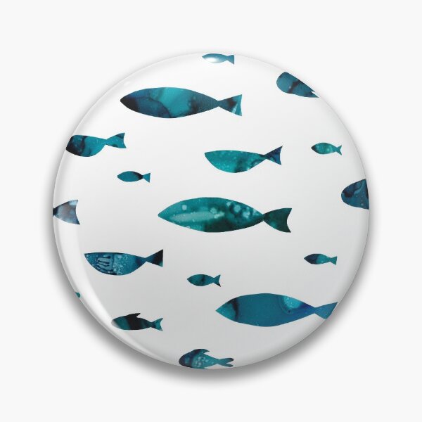 Item preview, School Of Fish Swimming Together designed and sold by TheArtisanDuck.