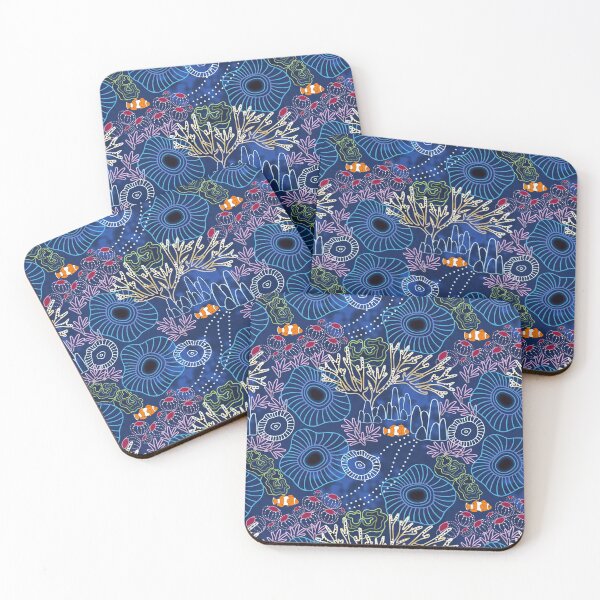 Item preview, Coral Reef with Clown Fish designed and sold by tandre.