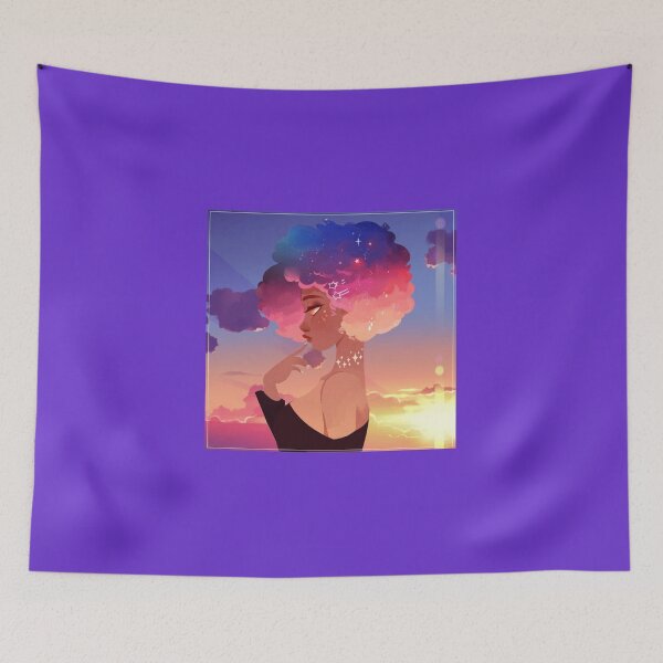 Item preview, Space Rainbow Afro designed and sold by Clifficus.