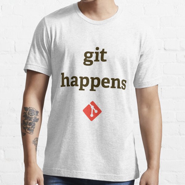 Git Happens Tee Essential T-Shirt