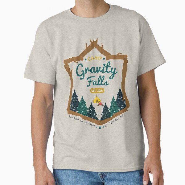 Item preview, Camp Gravity Falls (worn look) designed and sold by letsgoh.
