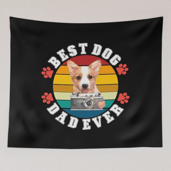 Item preview, Best dog dad ever designed and sold by TopDesignArt.