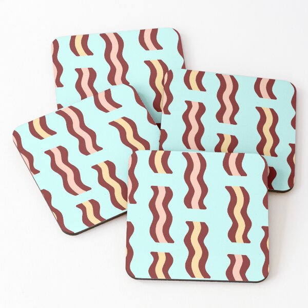 Item preview, Little Breakfast Bacon Pattern designed and sold by SortaFire.
