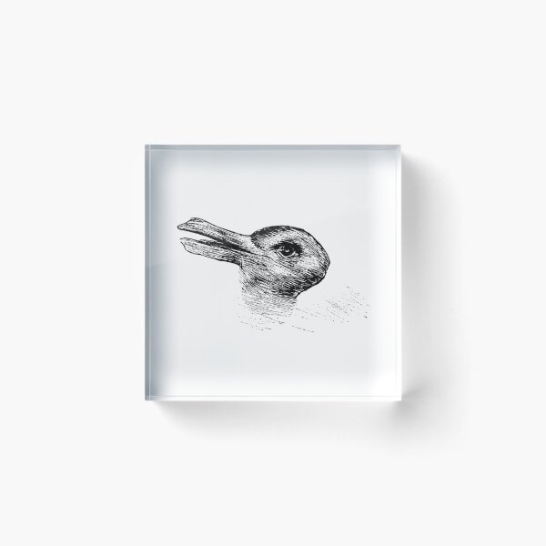 Item preview, Vintage Duck Rabbit Illusion Psychology Classic designed and sold by Totally-Psyched.