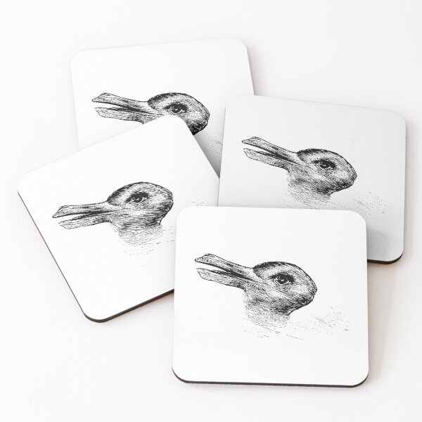 Item preview, Vintage Duck Rabbit Illusion Psychology Classic designed and sold by Totally-Psyched.