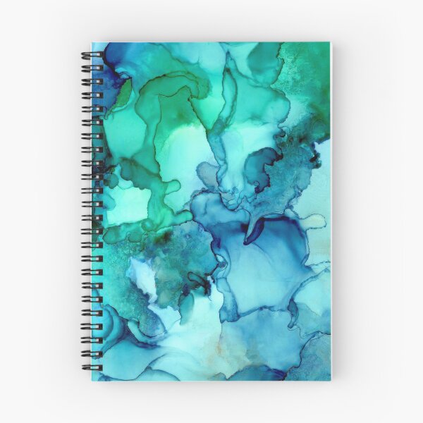 Item preview, A Tell Teal Sign- Abstract Alcohol Ink Painting designed and sold by True Illustration.