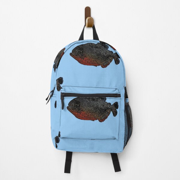 Item preview, Red Bellied Pirahna Black Print designed and sold by designsasstultd.