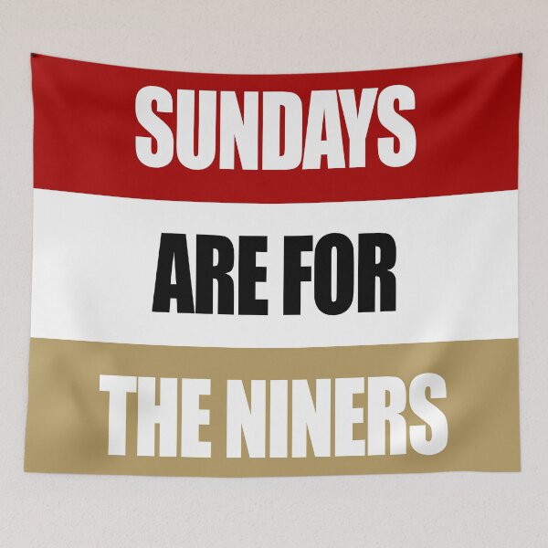 Item preview, Sundays Are For The Niners designed and sold by mkbourque.