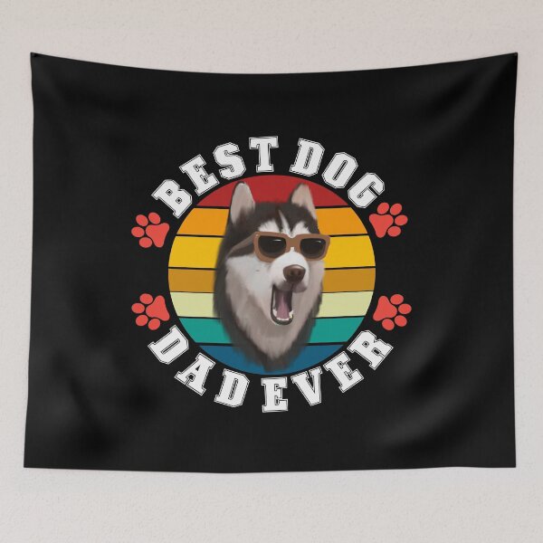 Item preview, Best dog dad ever designed and sold by TopDesignArt.