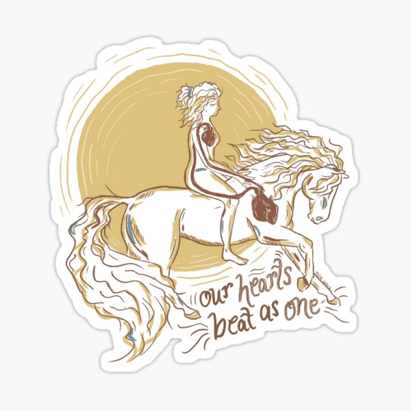 Hearts Beat as One Sticker