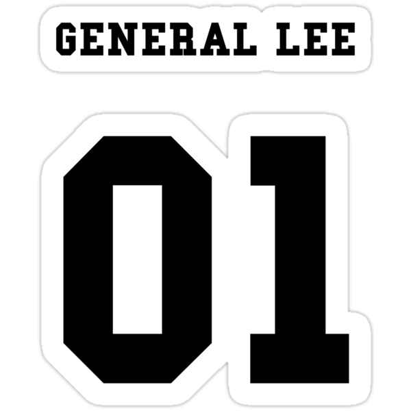 "General Lee 01" Stickers by tttrickyyy | Redbubble