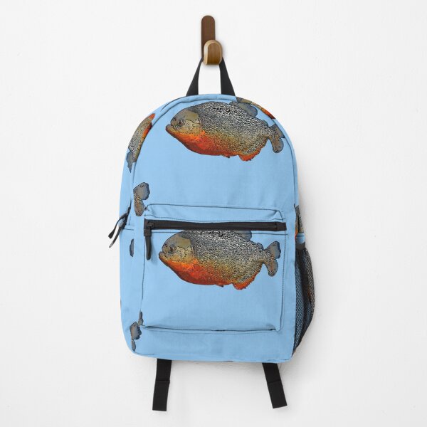 Item preview, Red Bellied Pirahna Color Print designed and sold by designsasstultd.